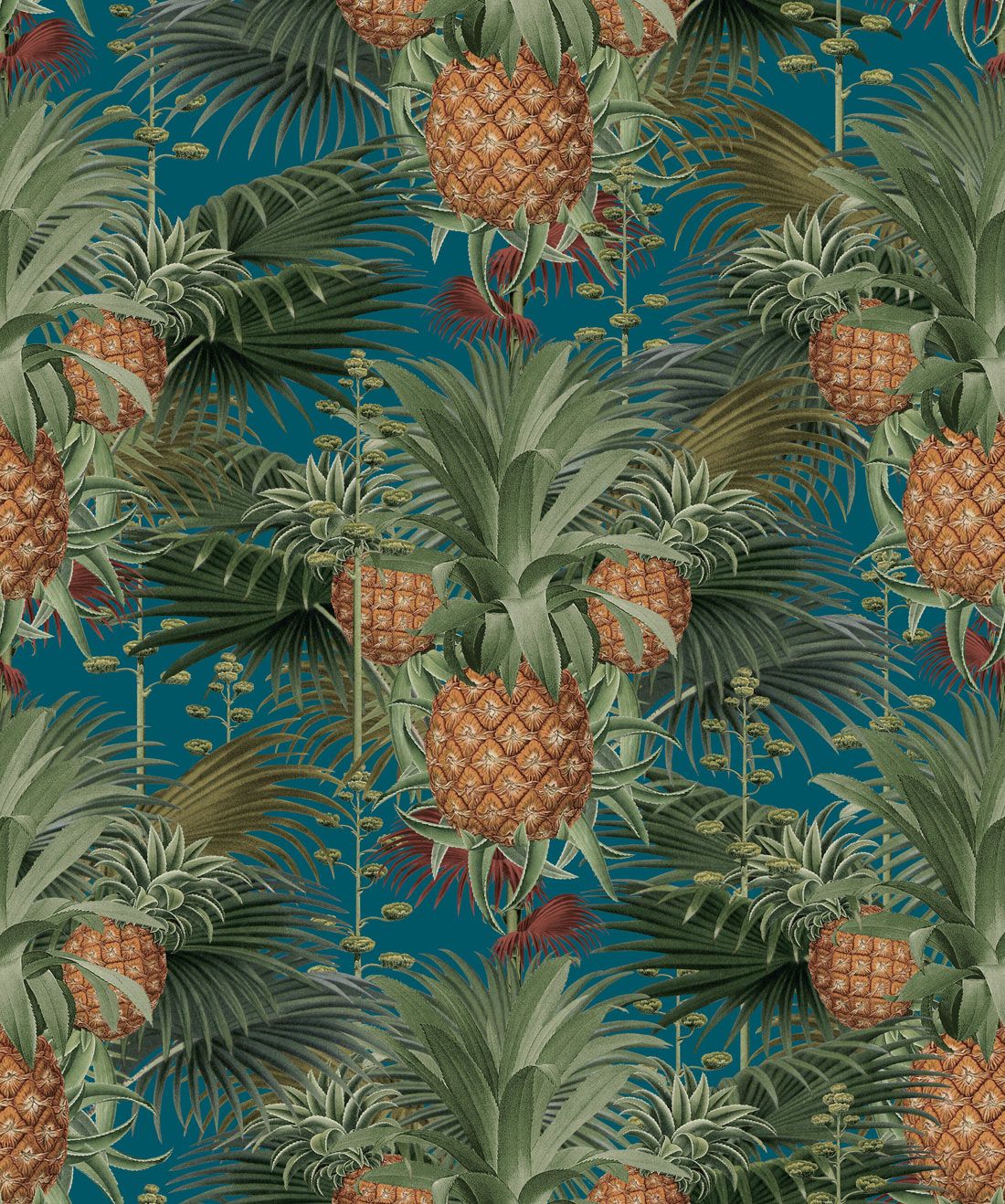 Pineapple Harvest Wallpaper