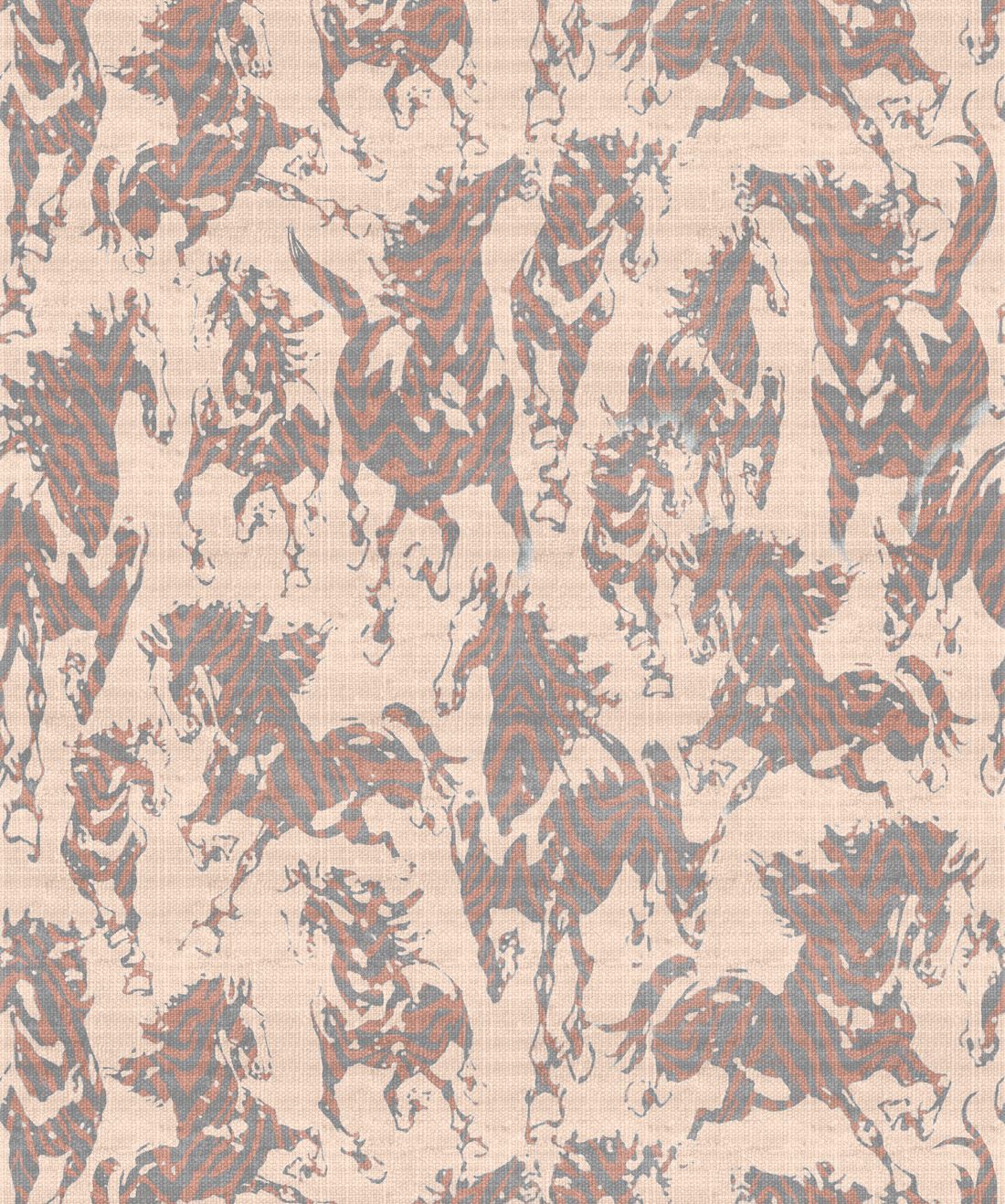 Sixhands - Stampede Wallpaper / Cognac