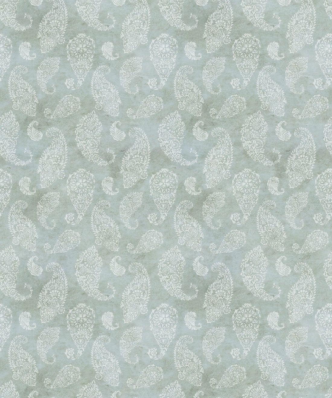 Paisley Wallpaper Seaspray