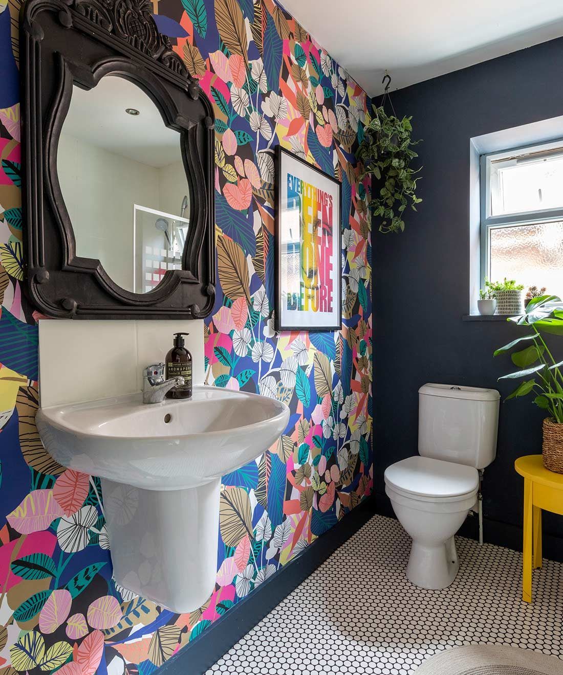 Overgrown Wallpaper, Colourful Banana Leaf wallpaper by Kitty McCall Milton & King, Australia