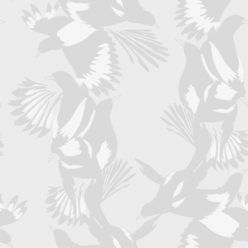 Magpie Wallpaper • Milton & King • Kingdom Home • Bird Wallpaper • Bondi Grey Swatch