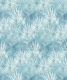 Aqua Shibori Leaf Wallpaper