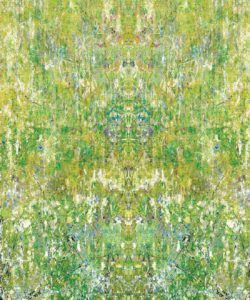 Ramose Wallpaper by Simcox • Color Moss • Abstract Wallpaper • swatch