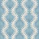 Fern Wallpaper • Blue Wallpaper • Swatch