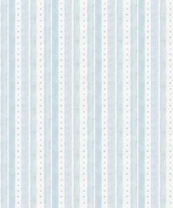 Star Stripe Wallpaper • Dusty Blue • Swatch