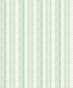 Star Stripe Wallpaper • Green • Swatch