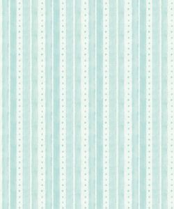 Star Stripe Wallpaper • Turquoise • Swatch