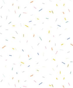 White Confetti Wallpaper