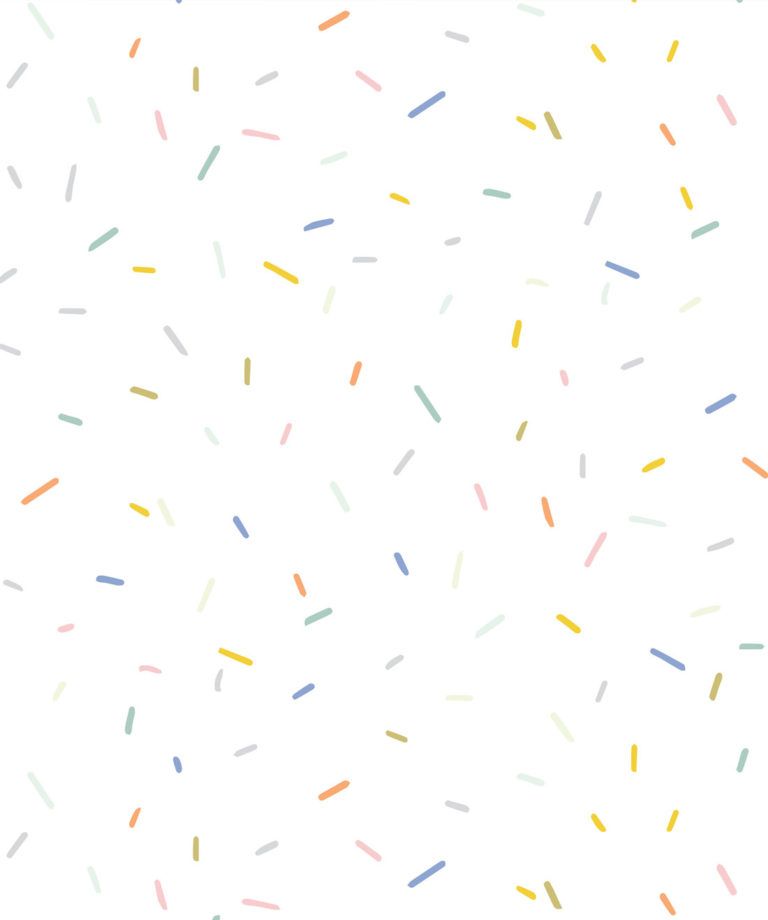 White Confetti Wallpaper