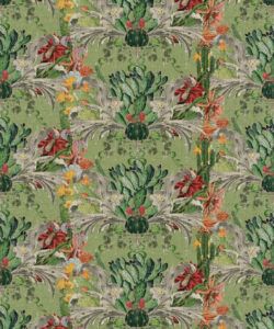 Cactus wallpaper Green - Milton & King