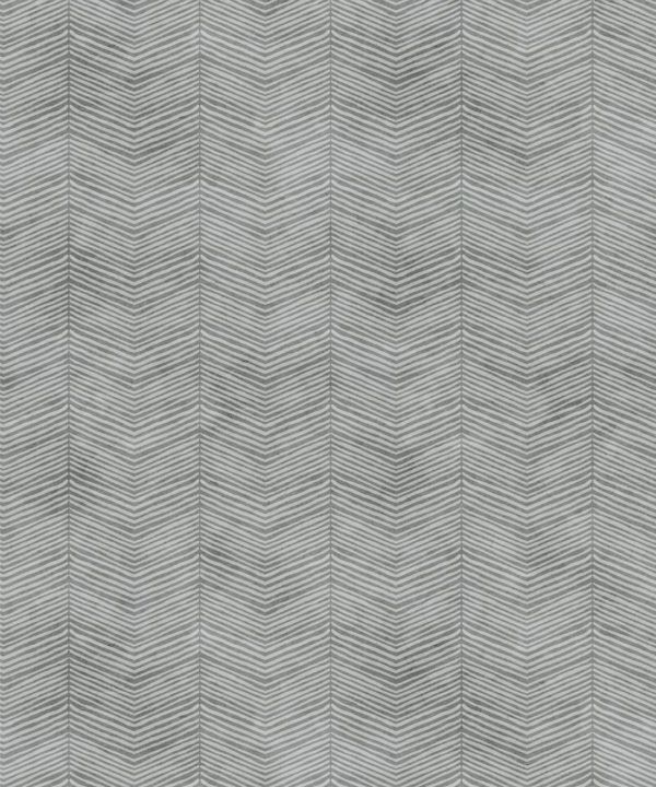 Stone Herringbone Wallpaper