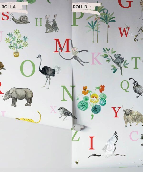 Noah's ABC Alphabet Wallpaper