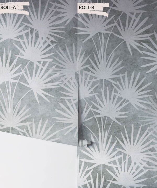 Oriental Palm leaf wallpaper