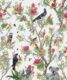 Australia Wallpaper • Cockatoos, Koalas, Parrots, Finches • Milton & King UK • Canvas Wallpaper Swatch