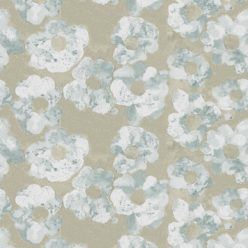 Cherry Blossom Wallpaper Bronze • Shibori Floral • Swatch