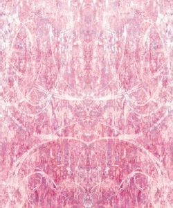 Hori Wallpaper by Simcox • Color Peach • Abstract Wallpaper • insitu