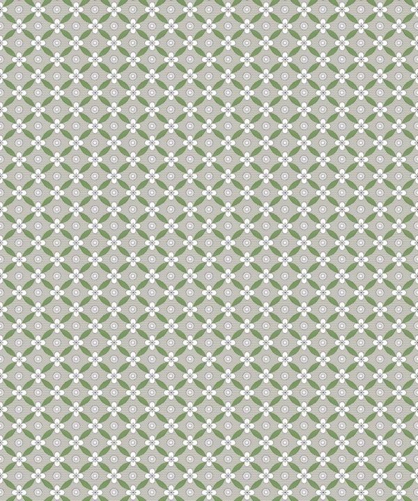 Petite Wallpaper • Fern Green • Swatch