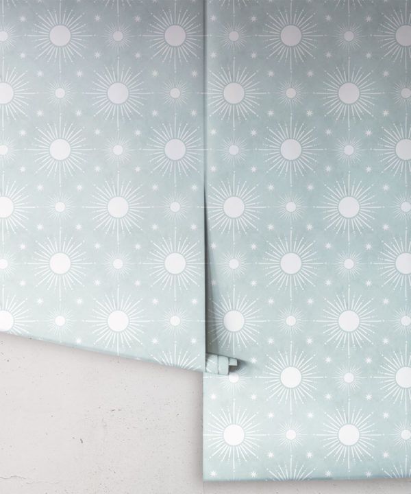 Sun Light Star Bright Wallpaper • Sea Spray • Rolls