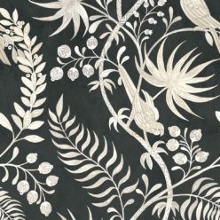 Tropicana Wallpaper • Charcoal • Swatch