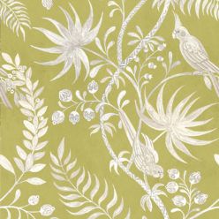 Tropicana Wallpaper • Chartreuse • Swatch