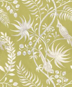 Tropicana Wallpaper • Chartreuse • Swatch