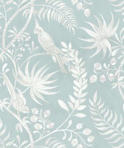 Tropicana Wallpaper • Sea Spray • Swatch