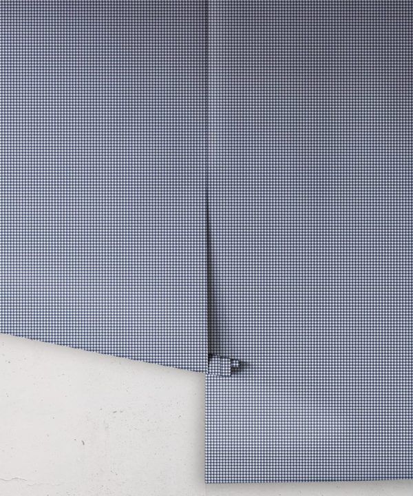 Houndstooth Wallpaper • Dogstooth Wallpaper • Navy • Rolls