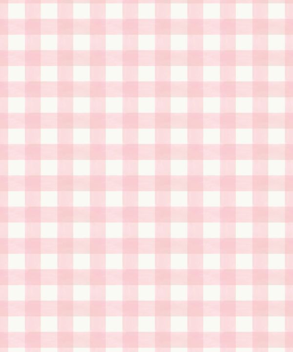 Check Wallpaper • Pink • Swatch