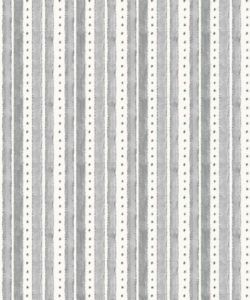 Star Stripe Wallpaper • Charcoal • Swatch