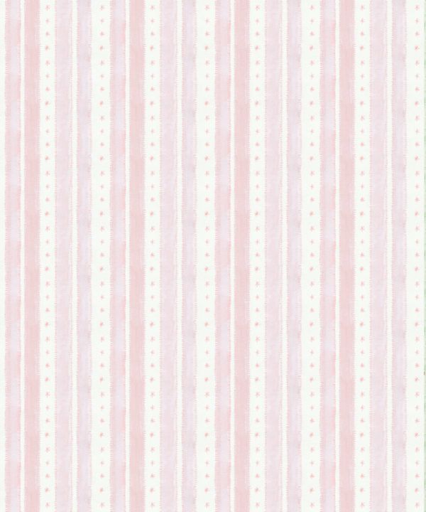 Star Stripe Wallpaper • Pink • Swatch