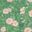 Rosa Wallpaper • Floral Wallpaper •Forest Green • Swatch