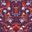 Turtle Doves Wallpaper • Bold Colorful Bird Wallpaper • Merlot • Swatch