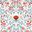 Turtle Doves Wallpaper • Bold Colorful Bird Wallpaper • Peppermint • Swatch