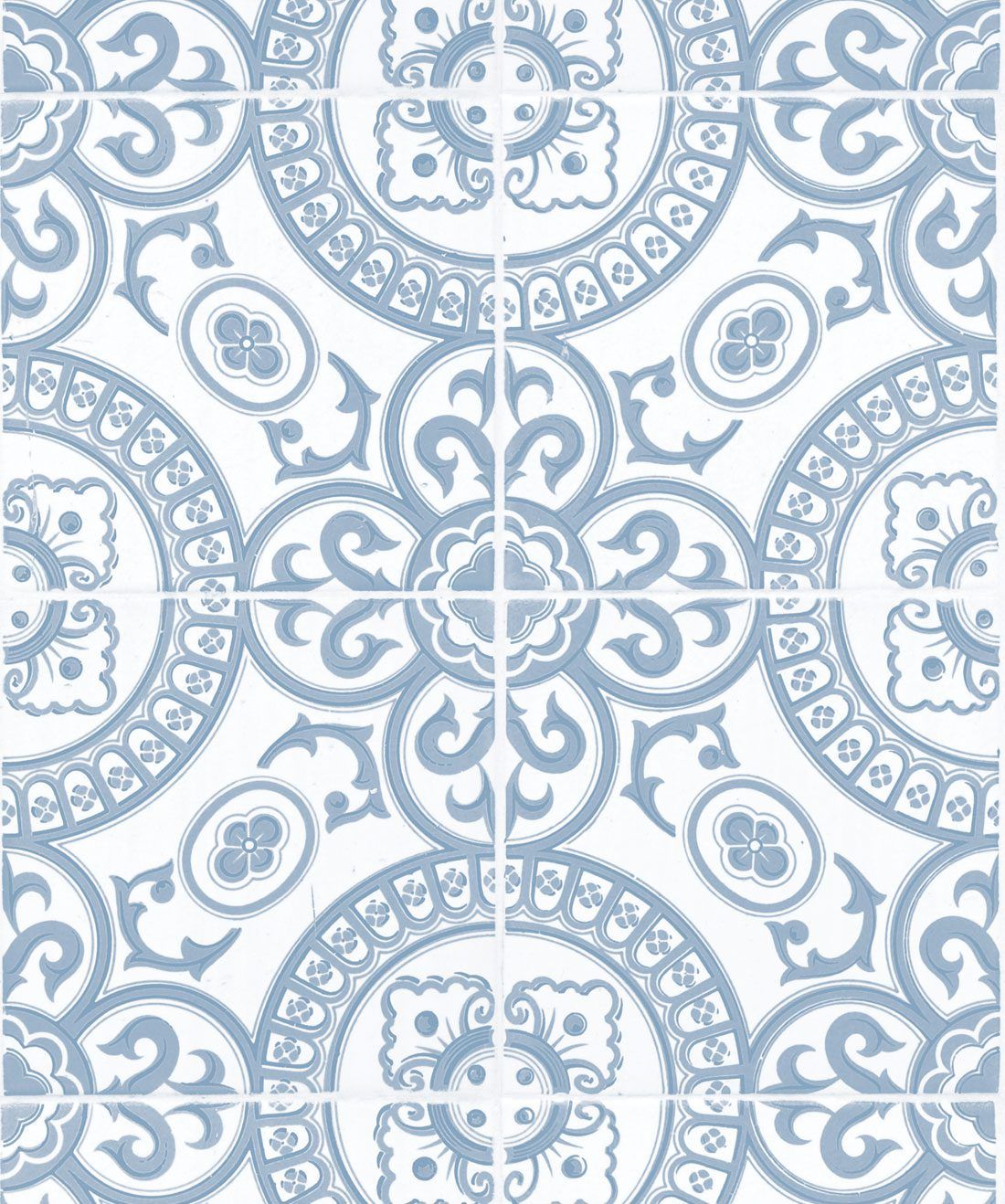 Heritage Tiles Pale Blue