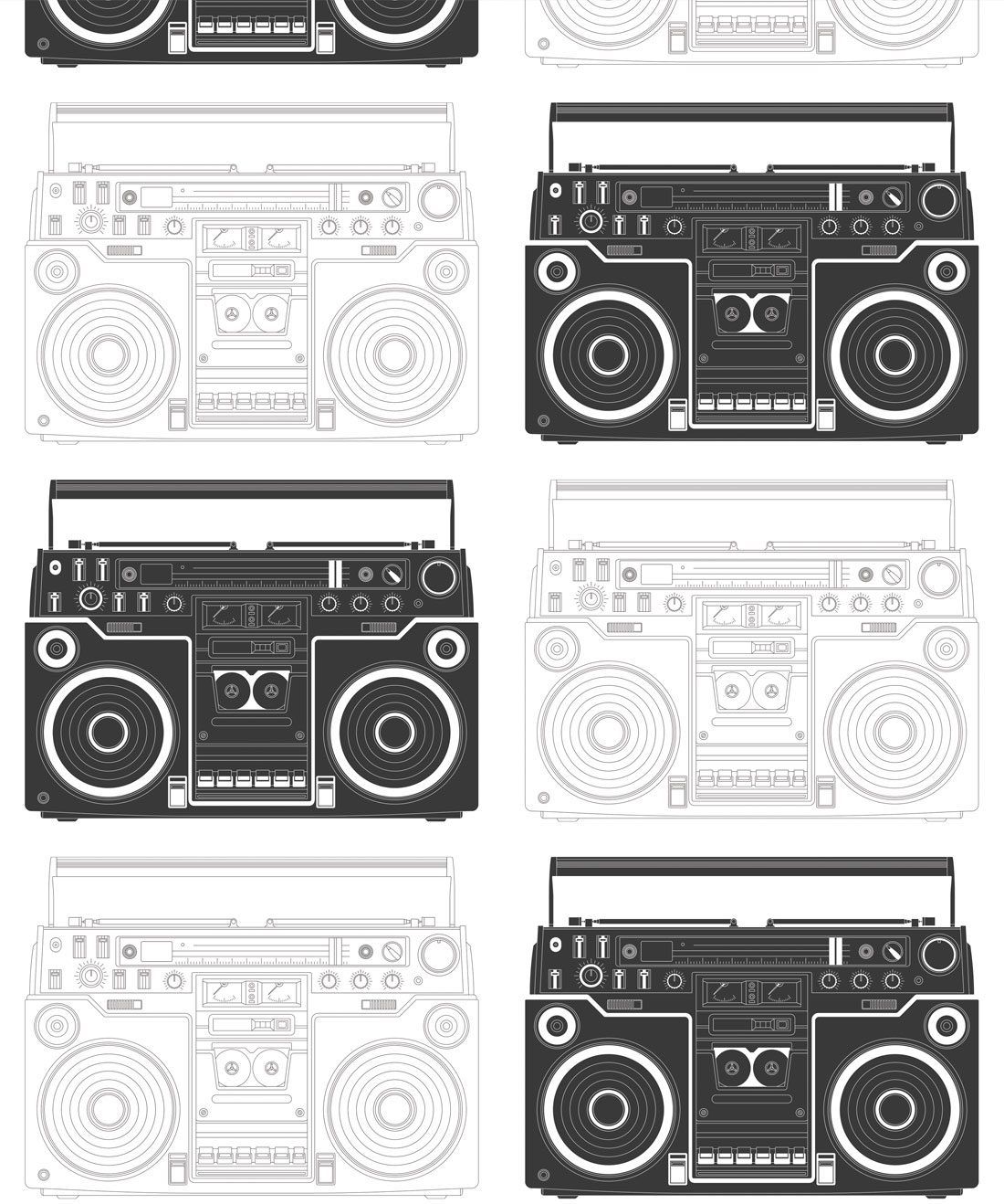 Boom Box Wallpaper