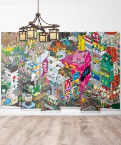 eBoy Tokyo wall Mural • Milton & King