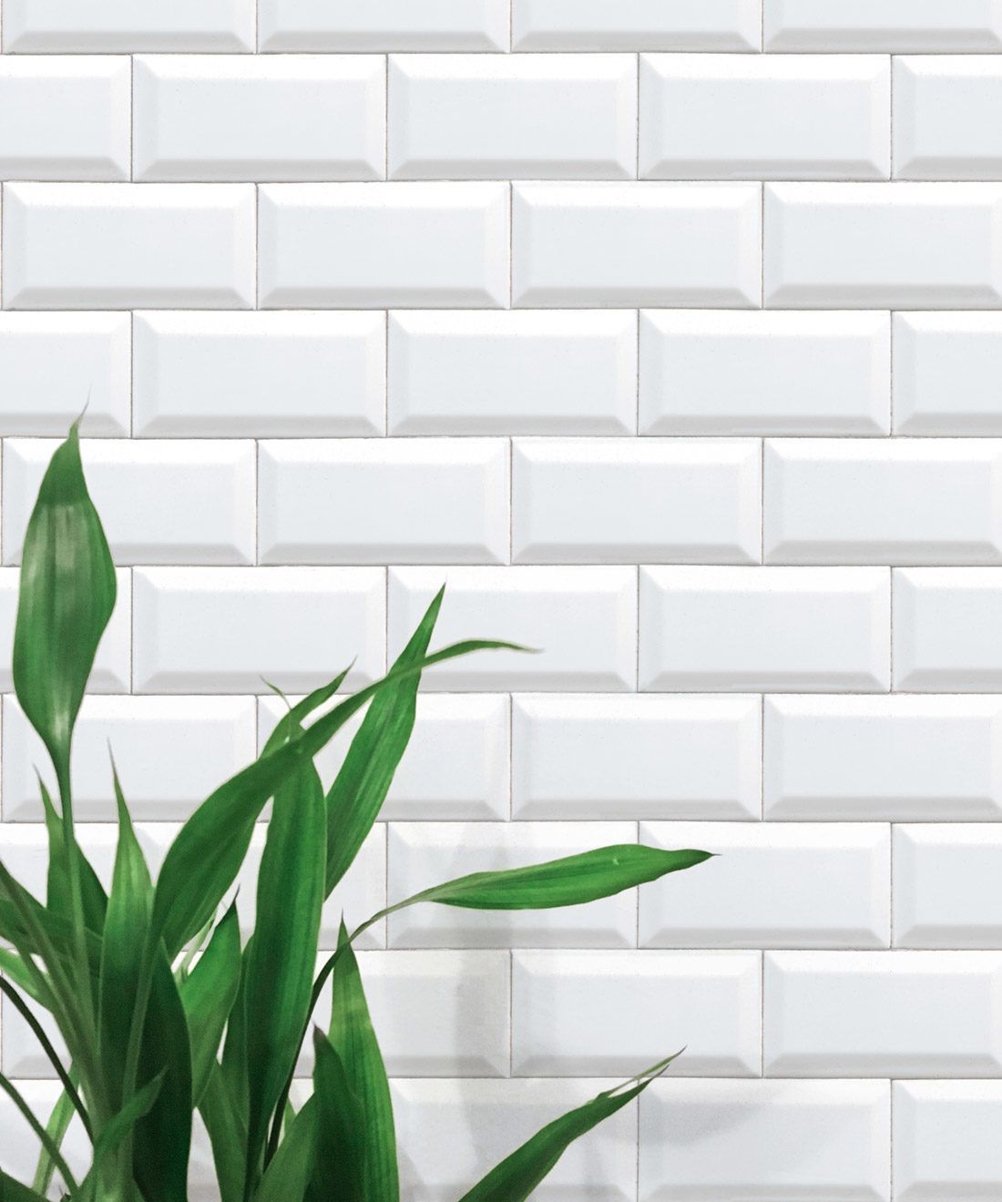 White Subway Tiles Wallpaper - Image 8