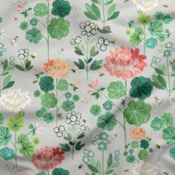 Sophie's Garden Fabric Cream