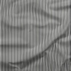 Candy Stripe Fabric Charcoal