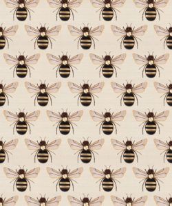 Golden Bee Embroidery, A wallpaper featuring bees