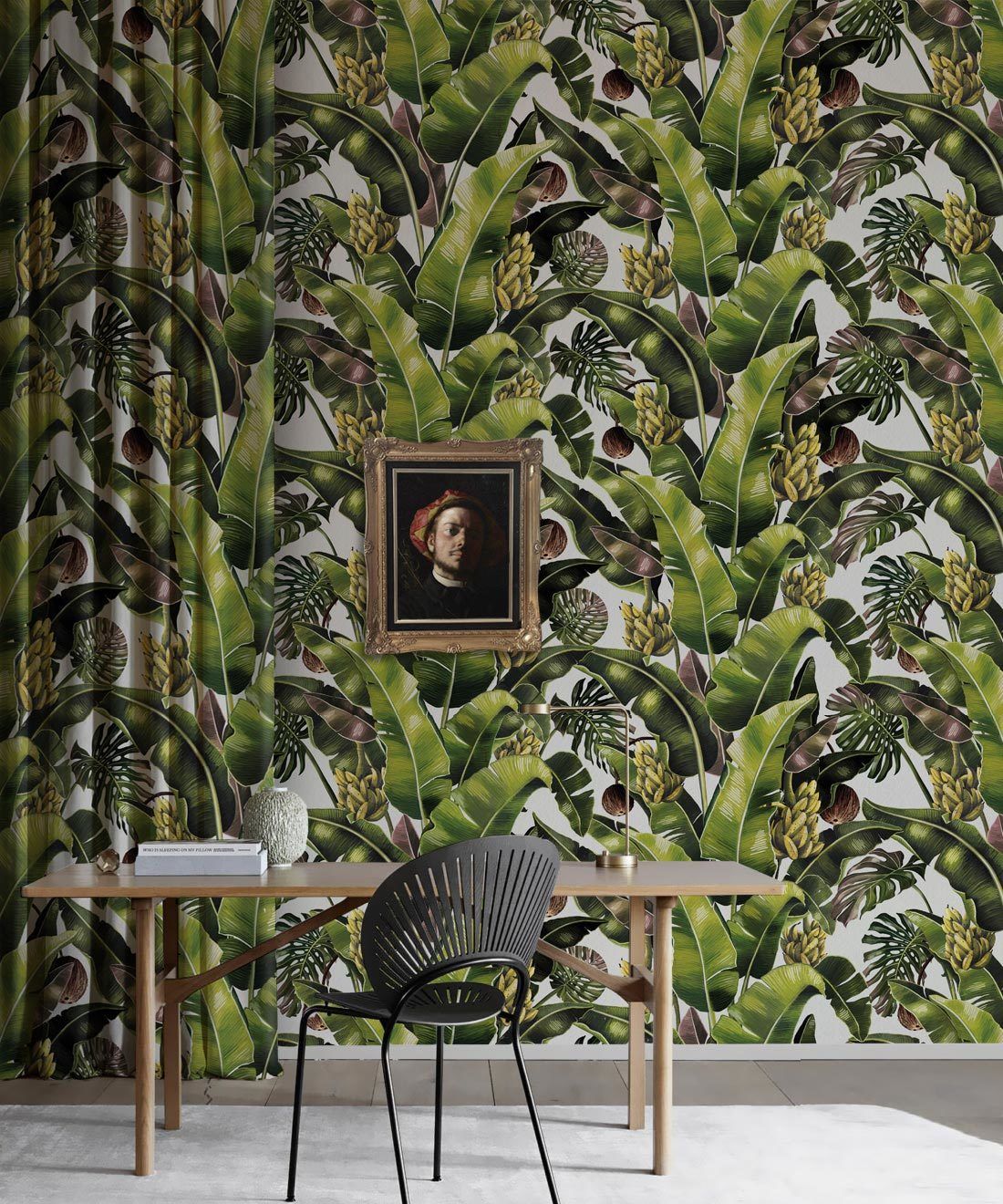 Kingdom Palm Day • Tropical Leaf Wallpaper • Milton & King