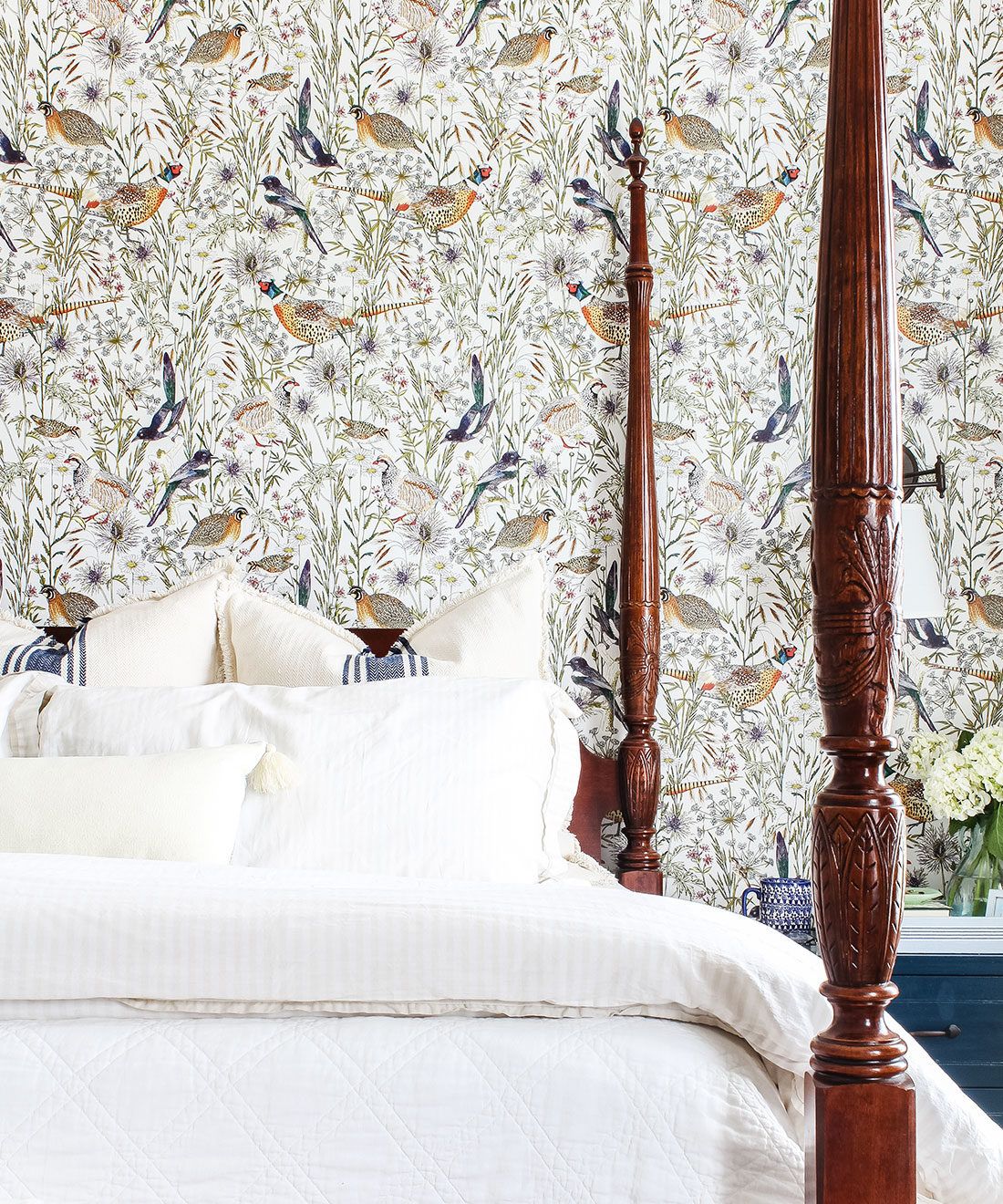 Woodland Birds Wallpaper • Milton & King