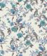 Matilda Wallpaper • Cockatoo, kookaburra • Australian Wallpaper • Milton & King USA • Blue Bell Swatch