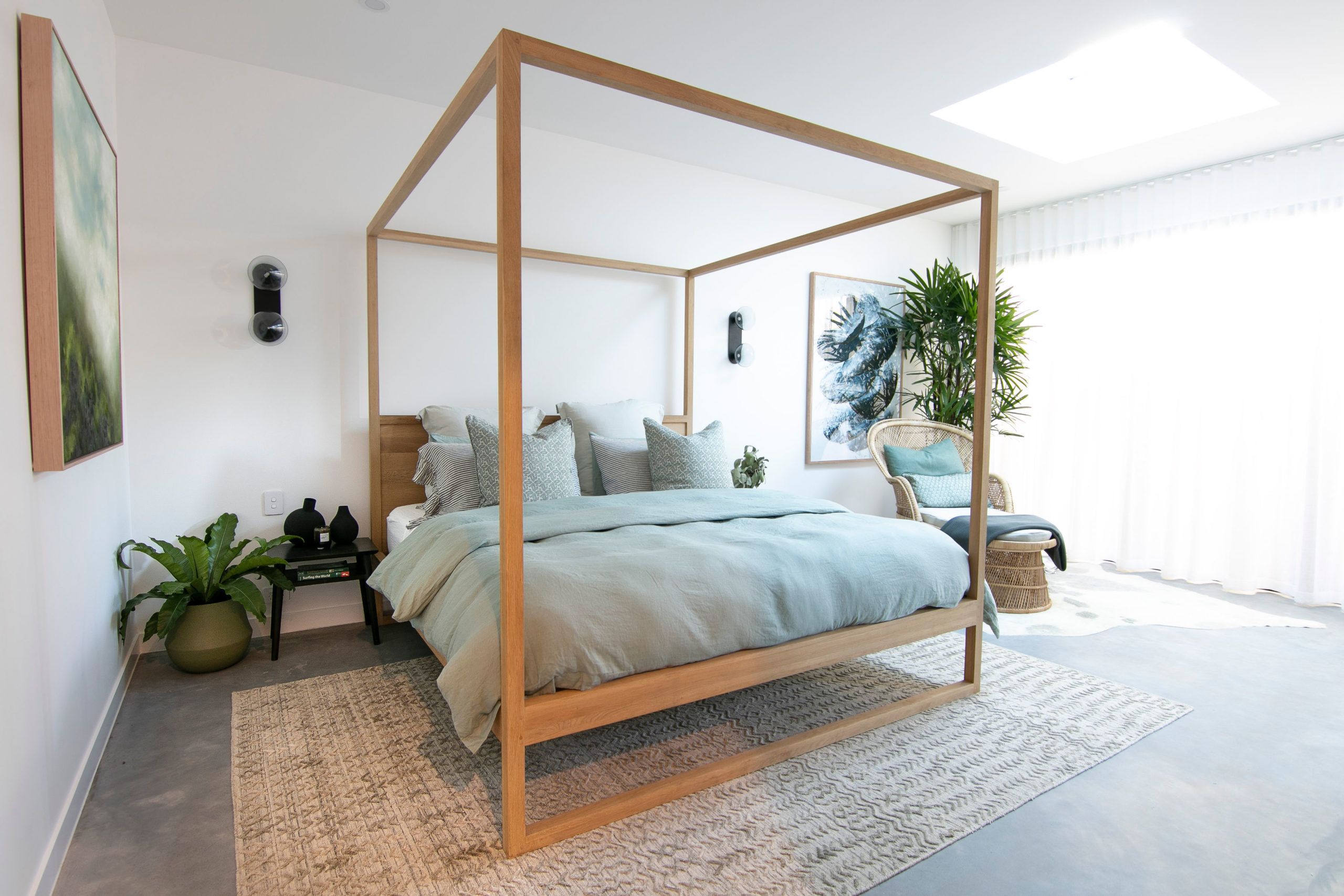 Bedroom Room • Barefoot Bay Villa designed by The Designory • Byron Bay