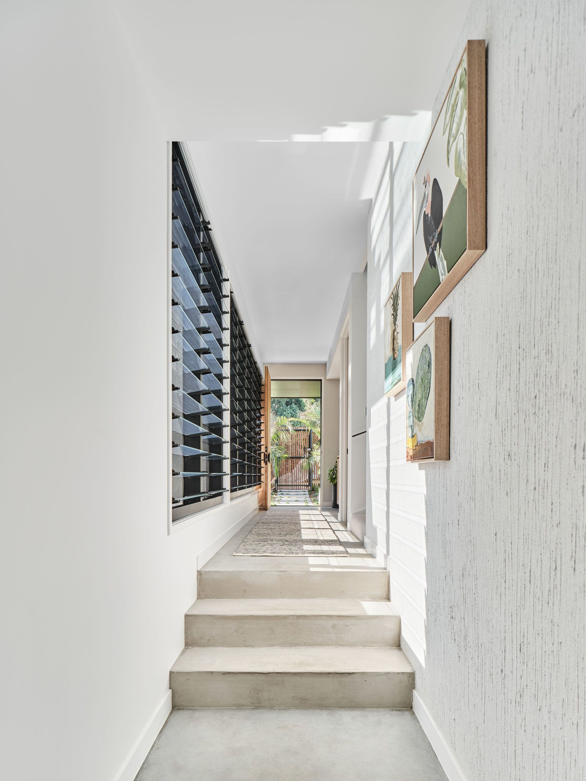 Entry Way • Barefoot Bay Villa designed by The Designory • Byron Bay