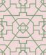 Trellis Wallpaper • Geometric Wallpaper • Pink Wallpaper • Swatch