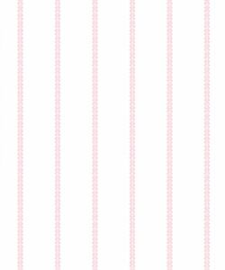 Chemin Wallpaper • Striped Wallpaper • Blush • Swatch