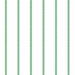 Chemin Wallpaper • Striped Wallpaper • Forest Green • Swatch