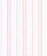 La Grand Coquille • Stripe and Scallop Wallpaper • Blush • Swatch