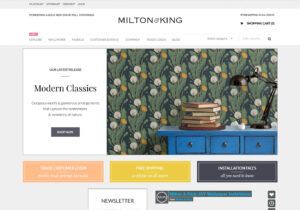 Milton & King Magento Site Snap Shot